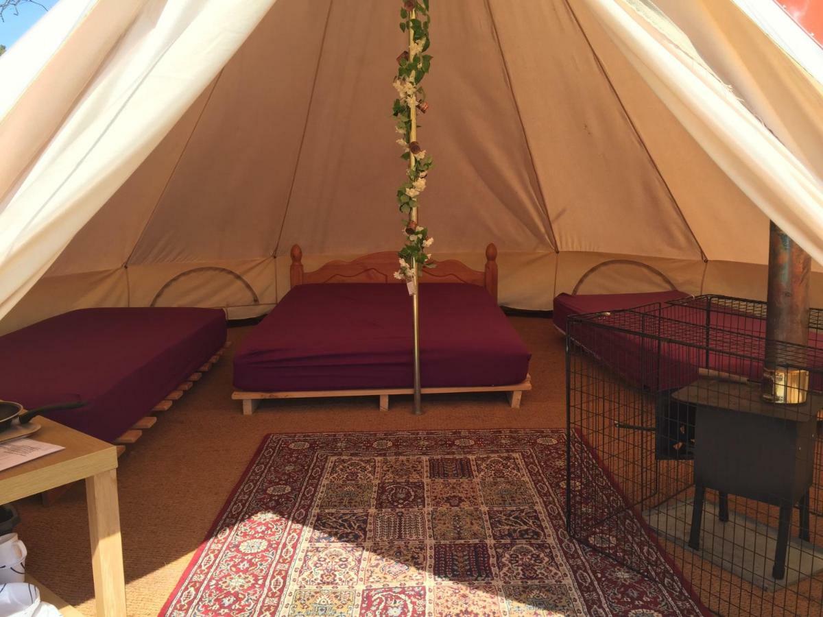 Bell Tent Glamping At Royal Victoria Country Park Southampton Zewnętrze zdjęcie